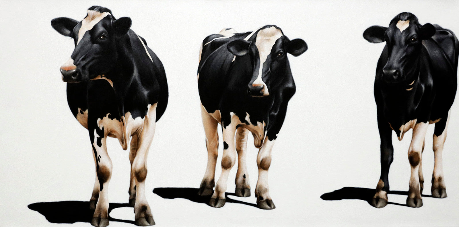 Animals “A Moment Of Waiting” by Eloise Brodeur – acrylic on canvas.
