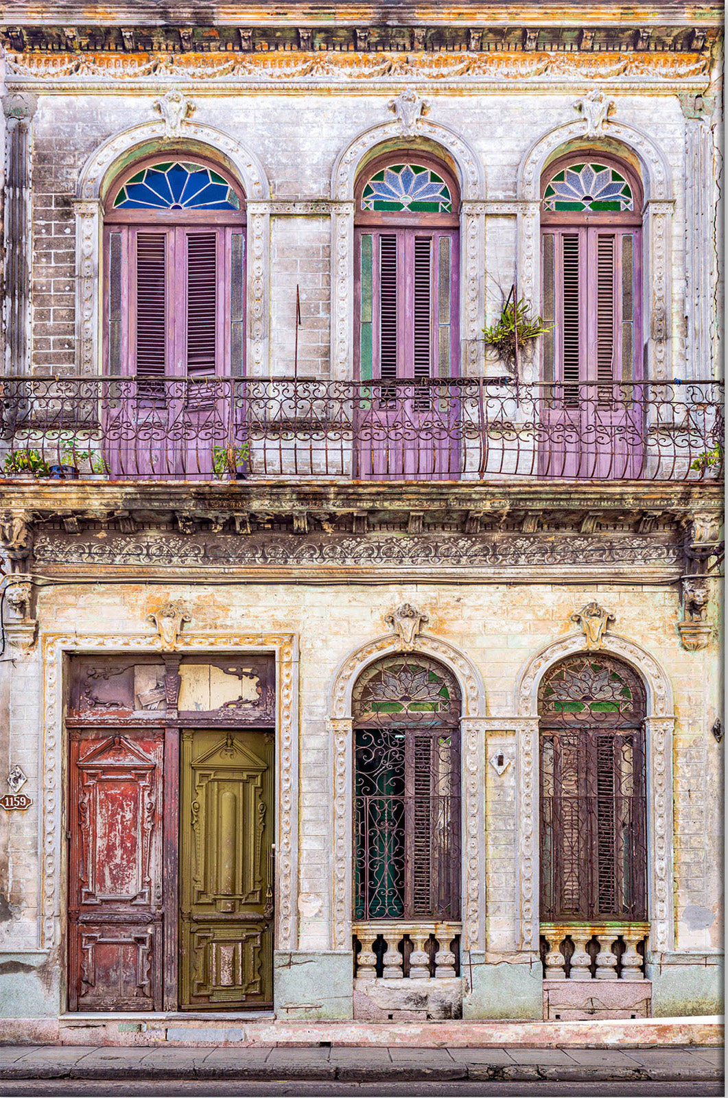 Architecture “La Liorona” by Phil Carriere – photography with resin on brushed aluminum.