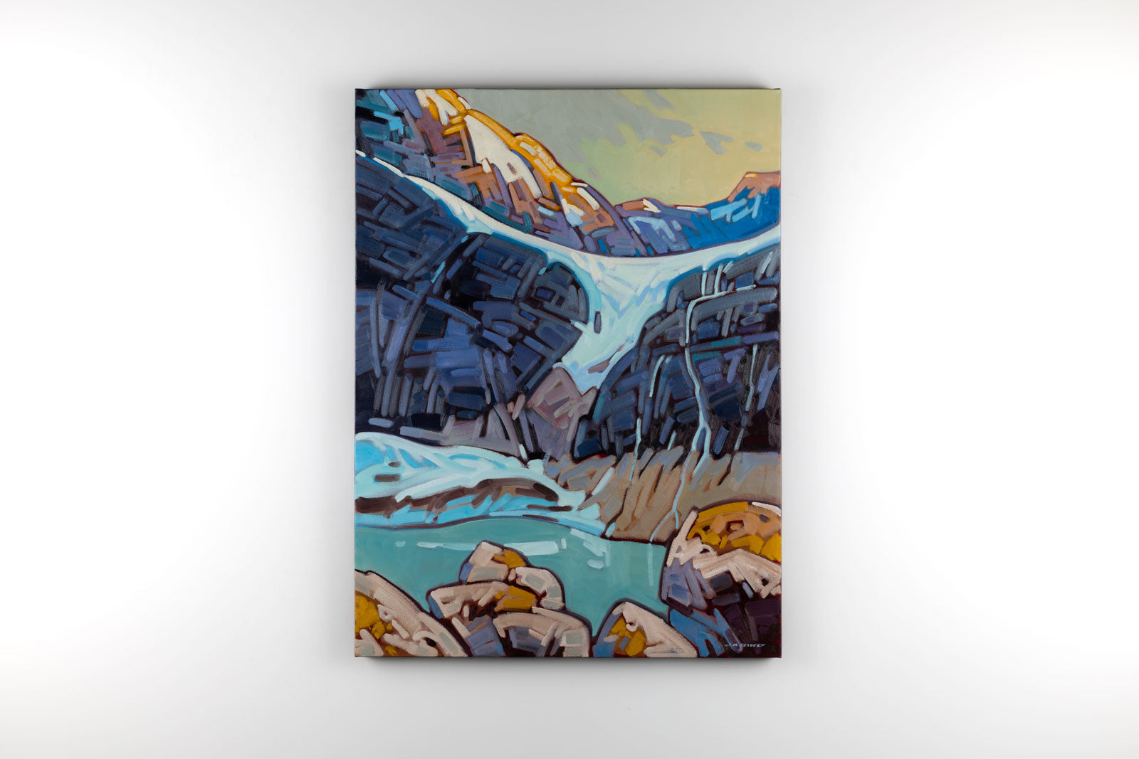 Sunrise Over Angel Glacier