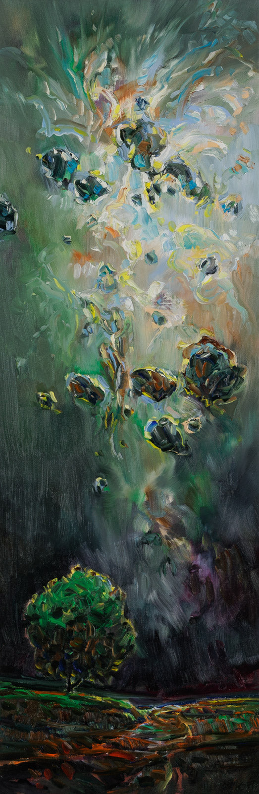 Blossom by Steve Coffey - Landscape, Oil on Canvas