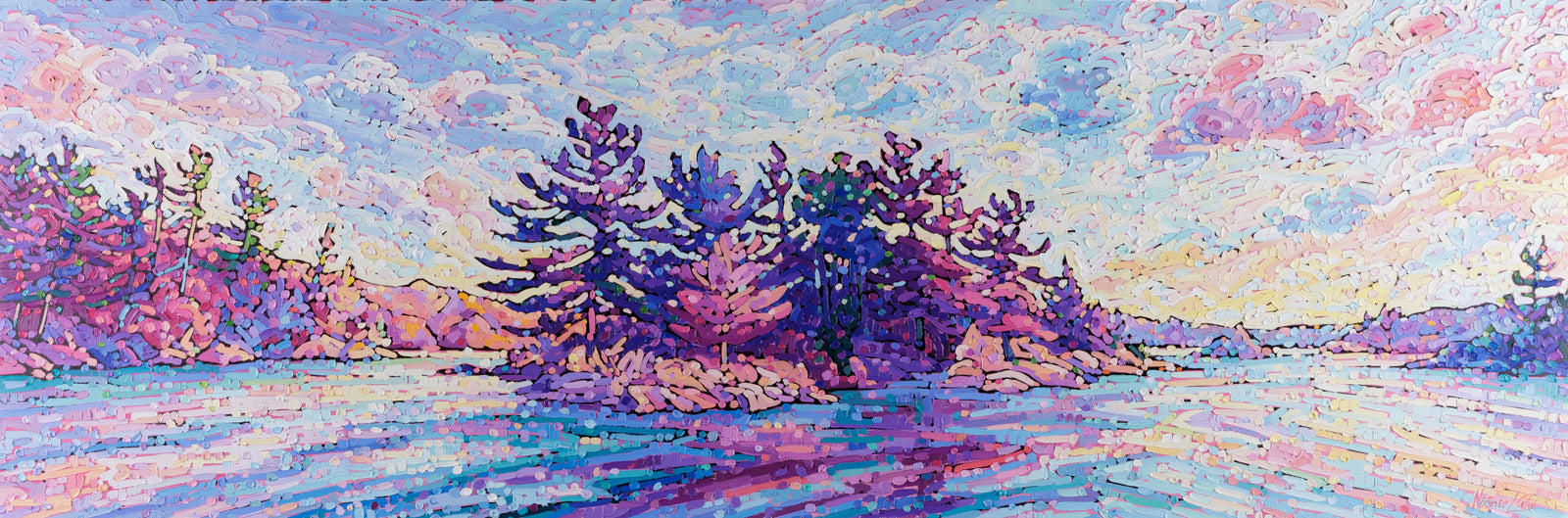 Thousand Islands Embraced In Light