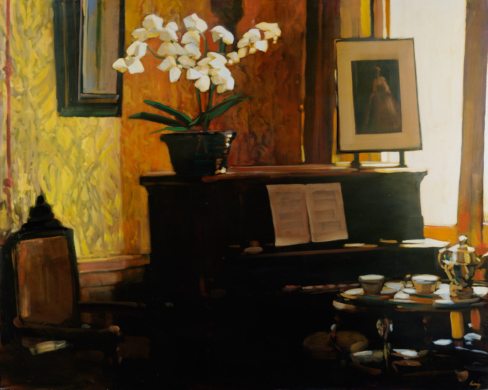 Flowers On The Piano