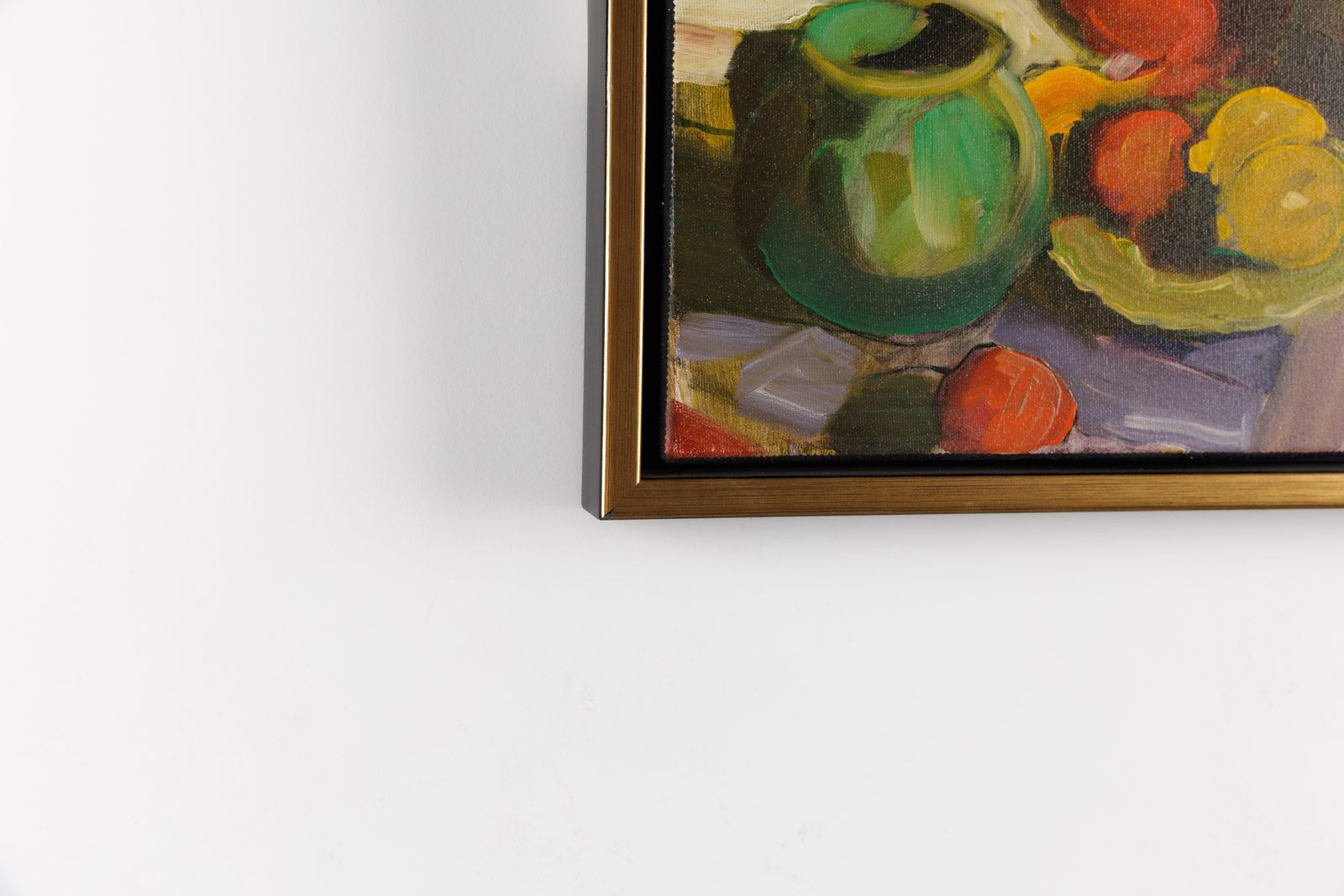 Red Jug & Fruit