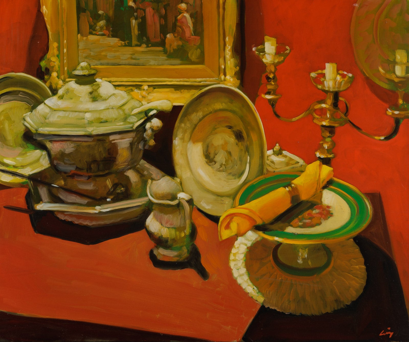Yellow Napkin