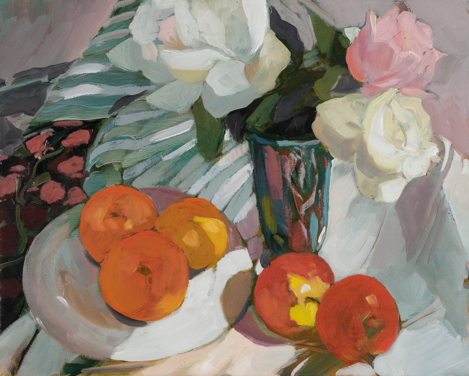 Oranges, Apples & Flowers