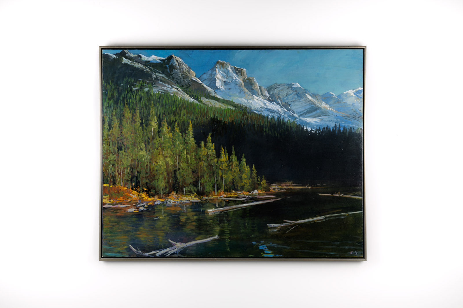 Mountain Lake Shoreline