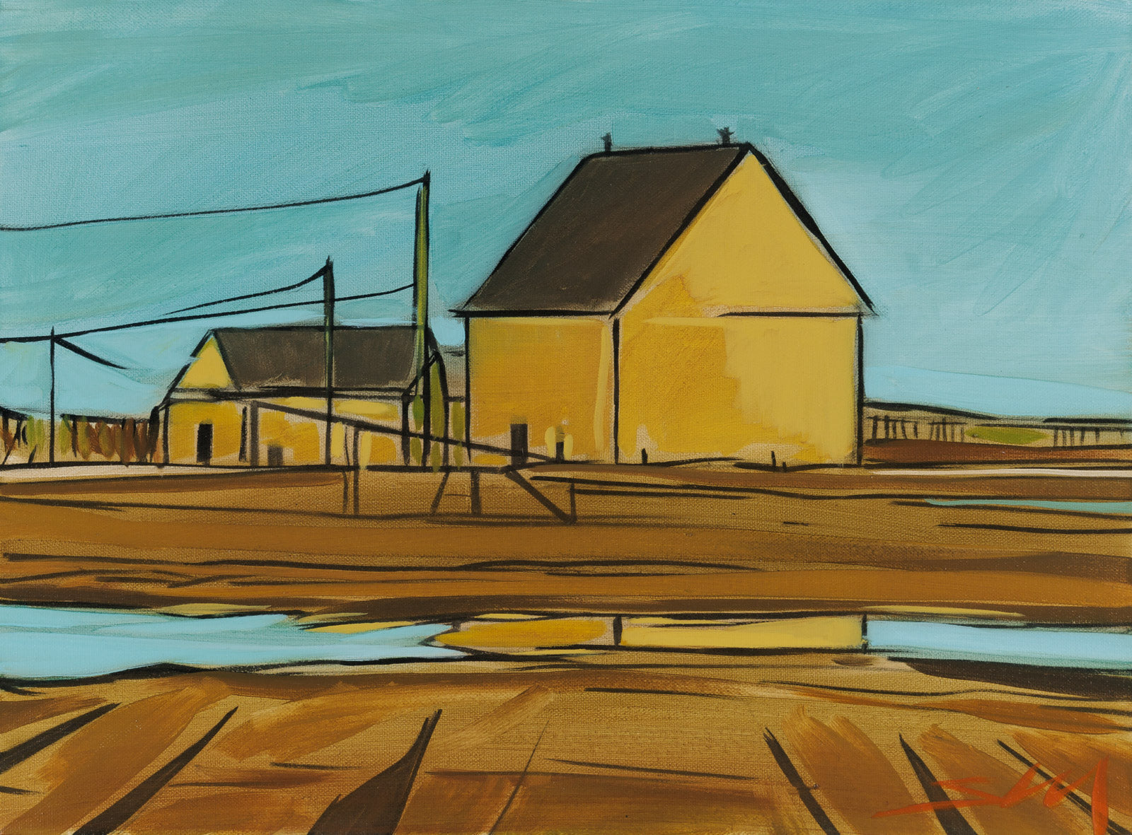 Experimental Farm Dusk