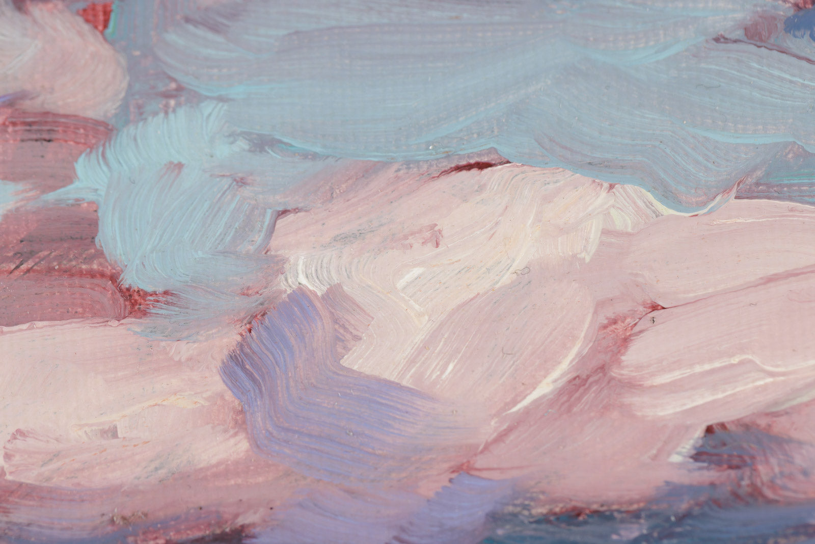 Pink Sky Over Wheat