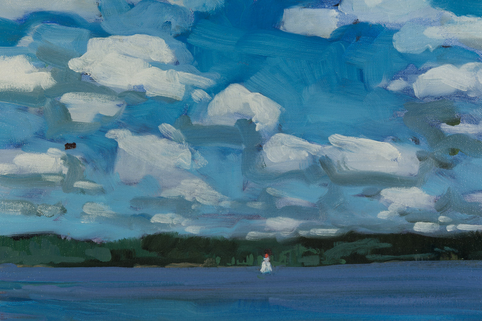 Blue Sky & A Buoy