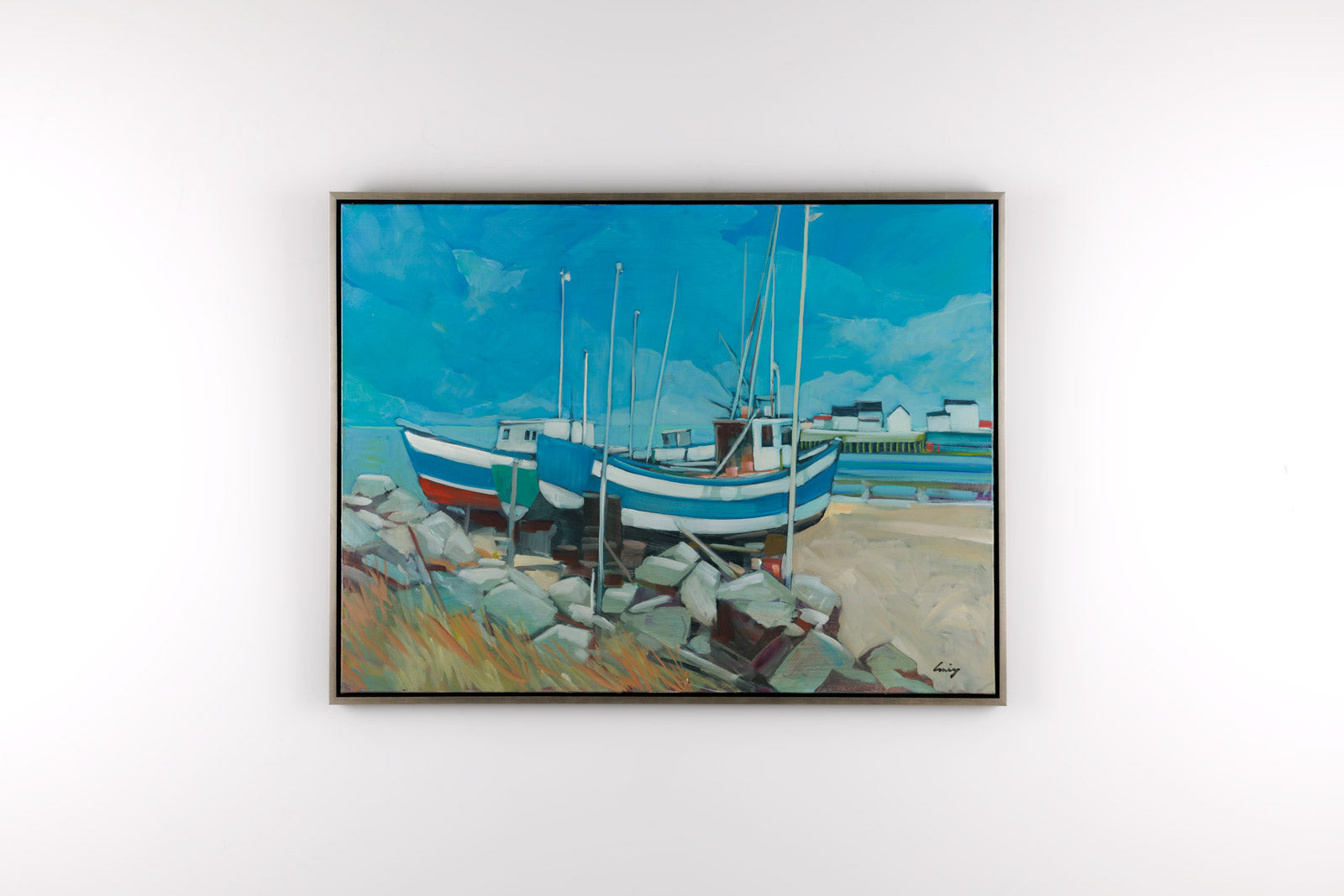 Blue Boats