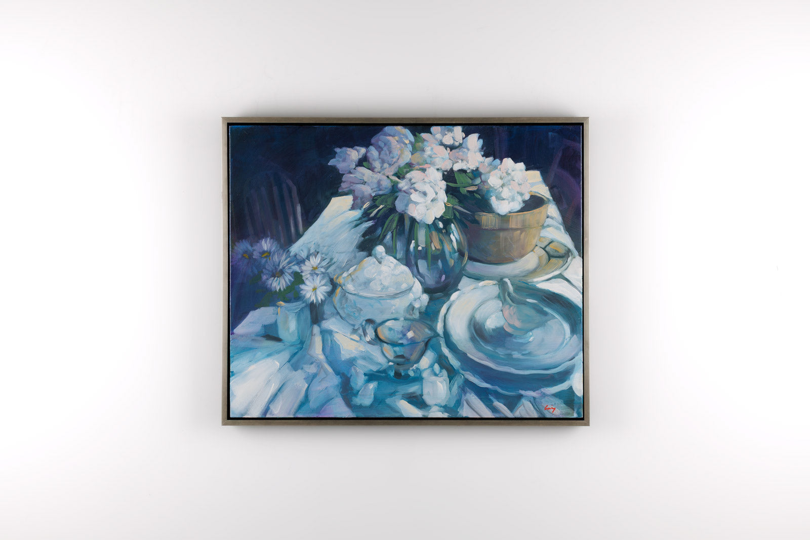 White Still Life (Soup Tureen)