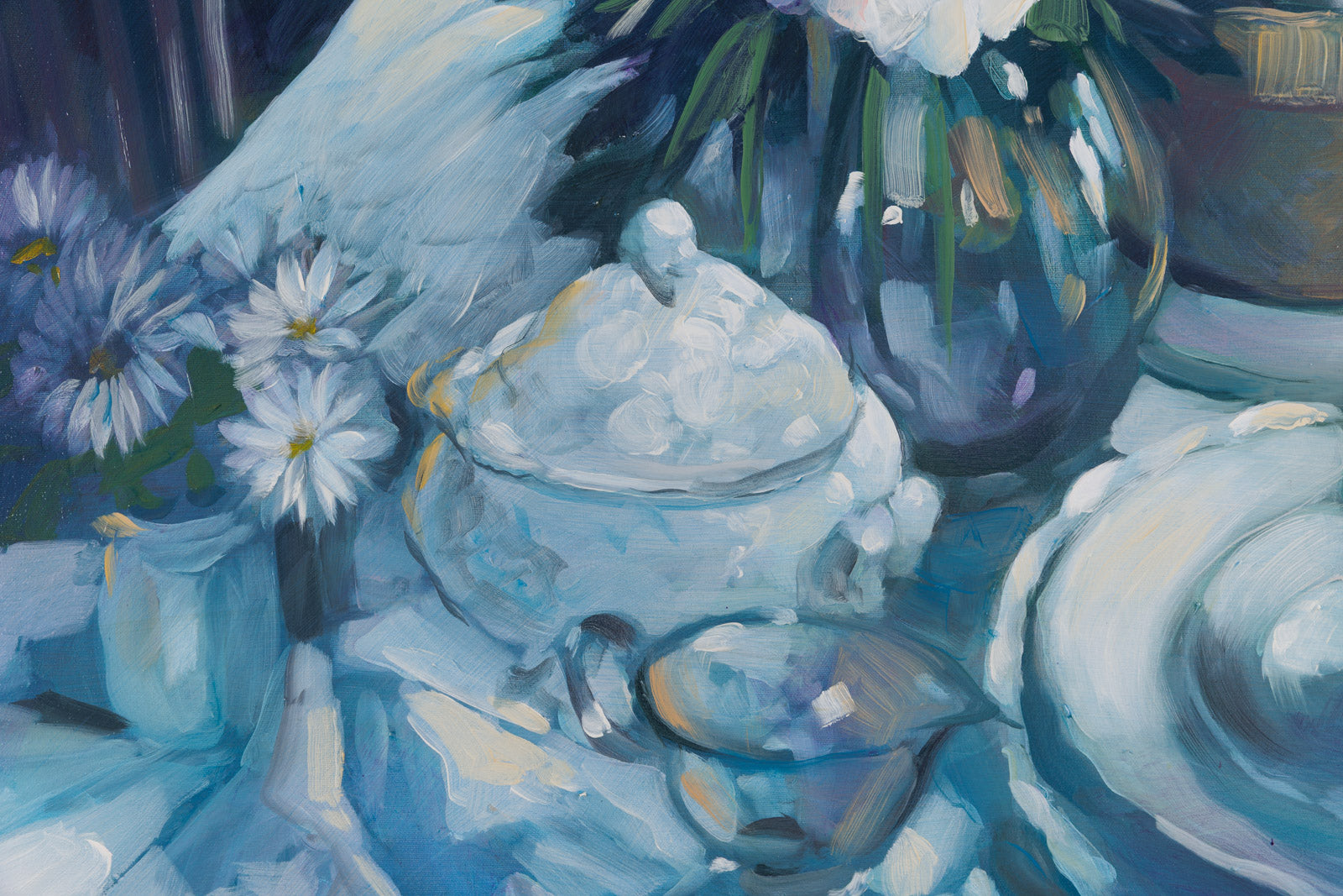White Still Life (Soup Tureen)