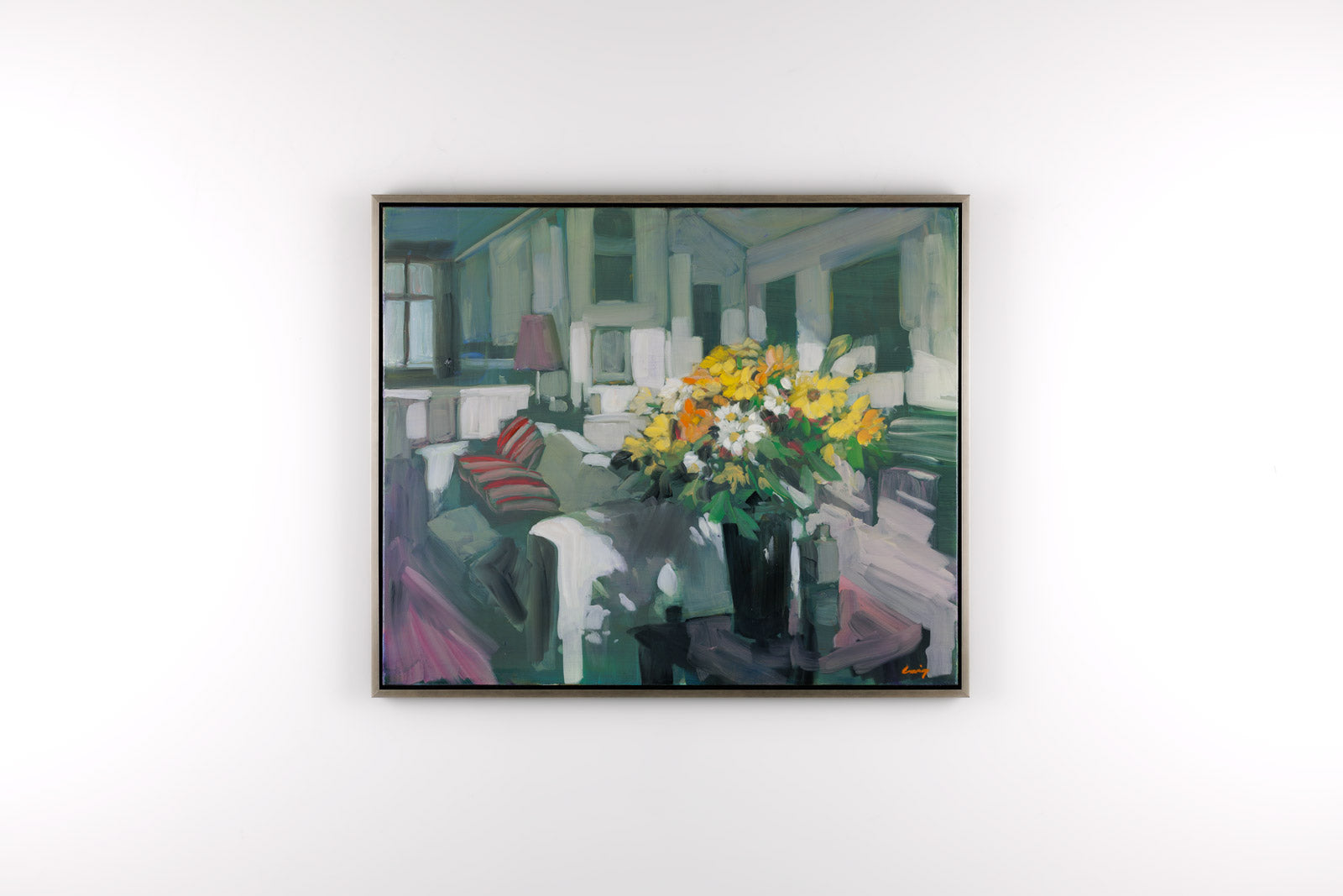 Interior Lakehouse (Yellow Bouquet)