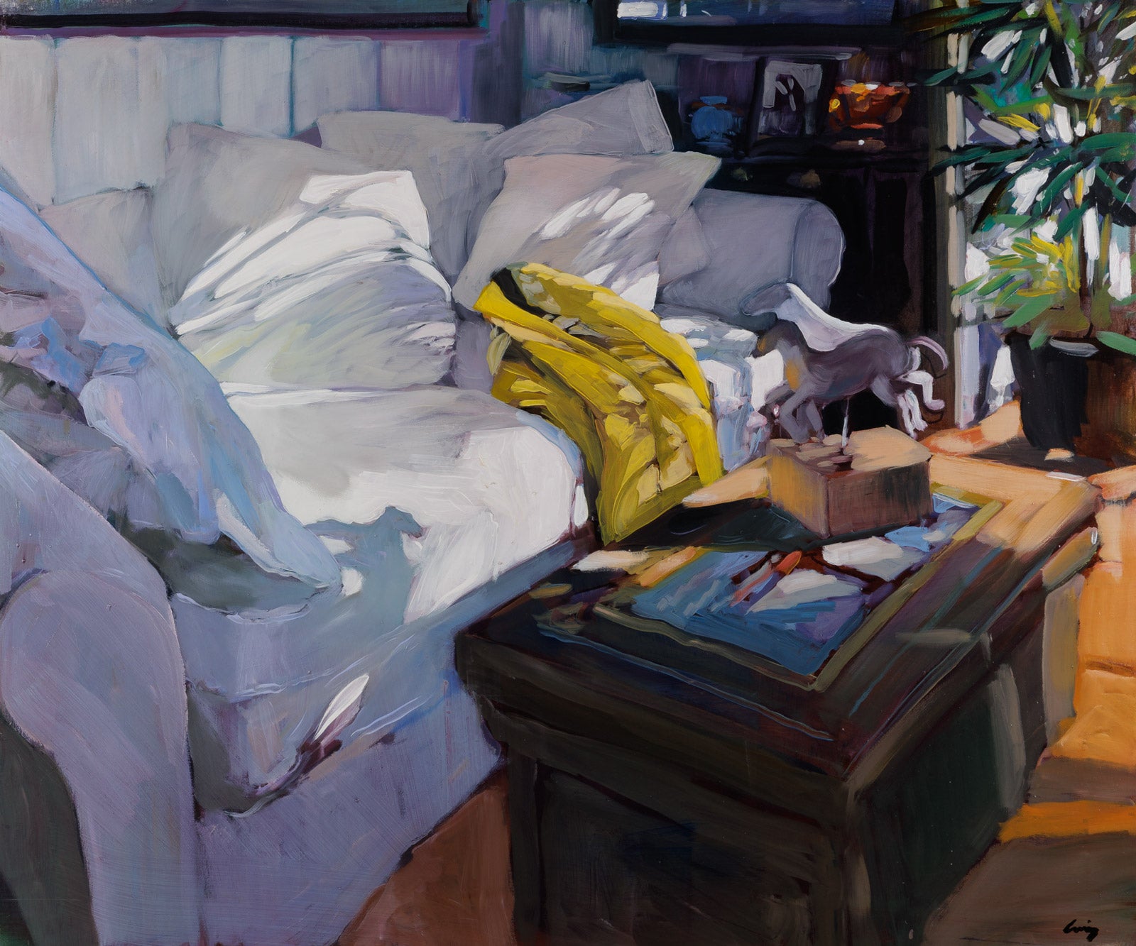 Yellow Throw
