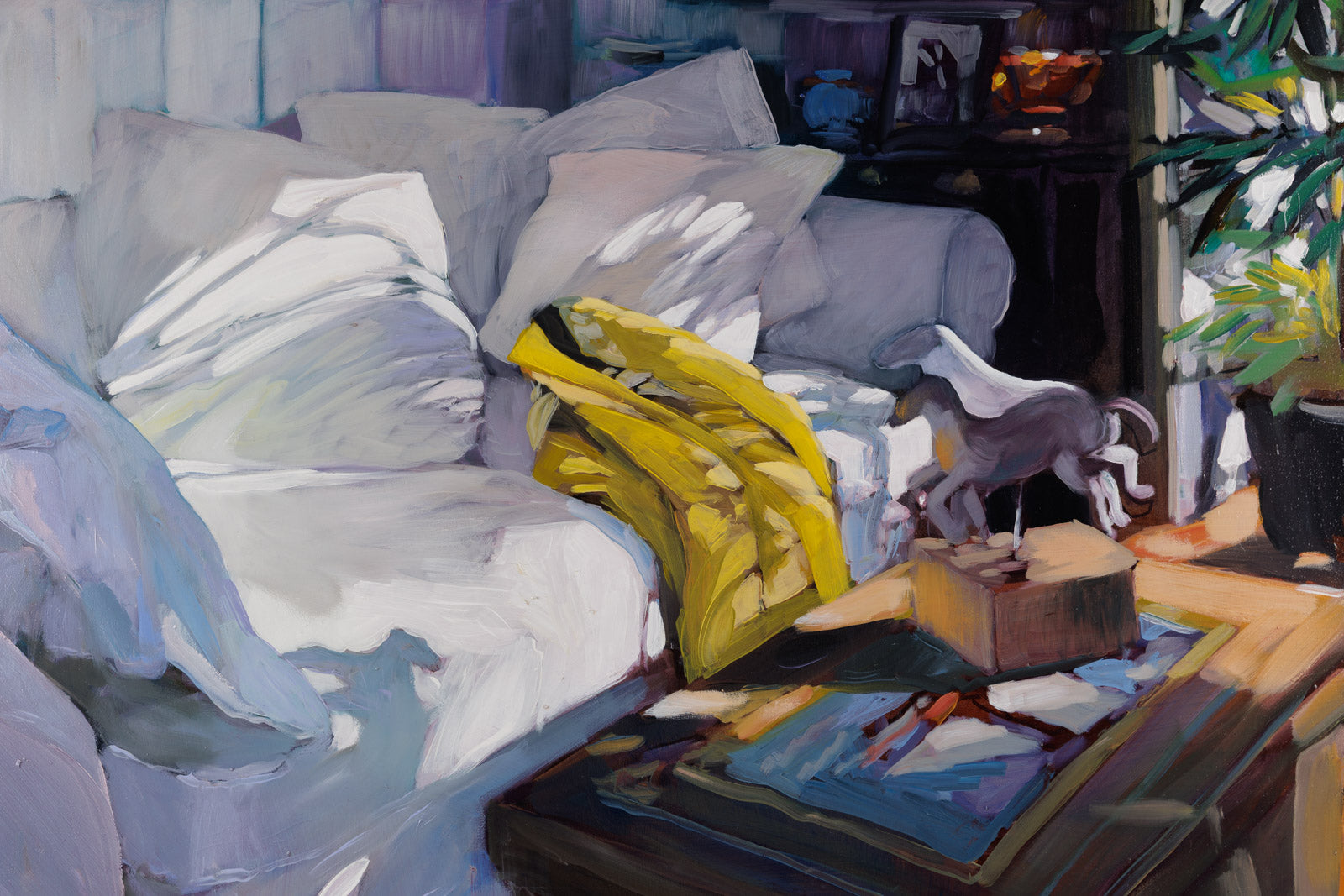 Yellow Throw