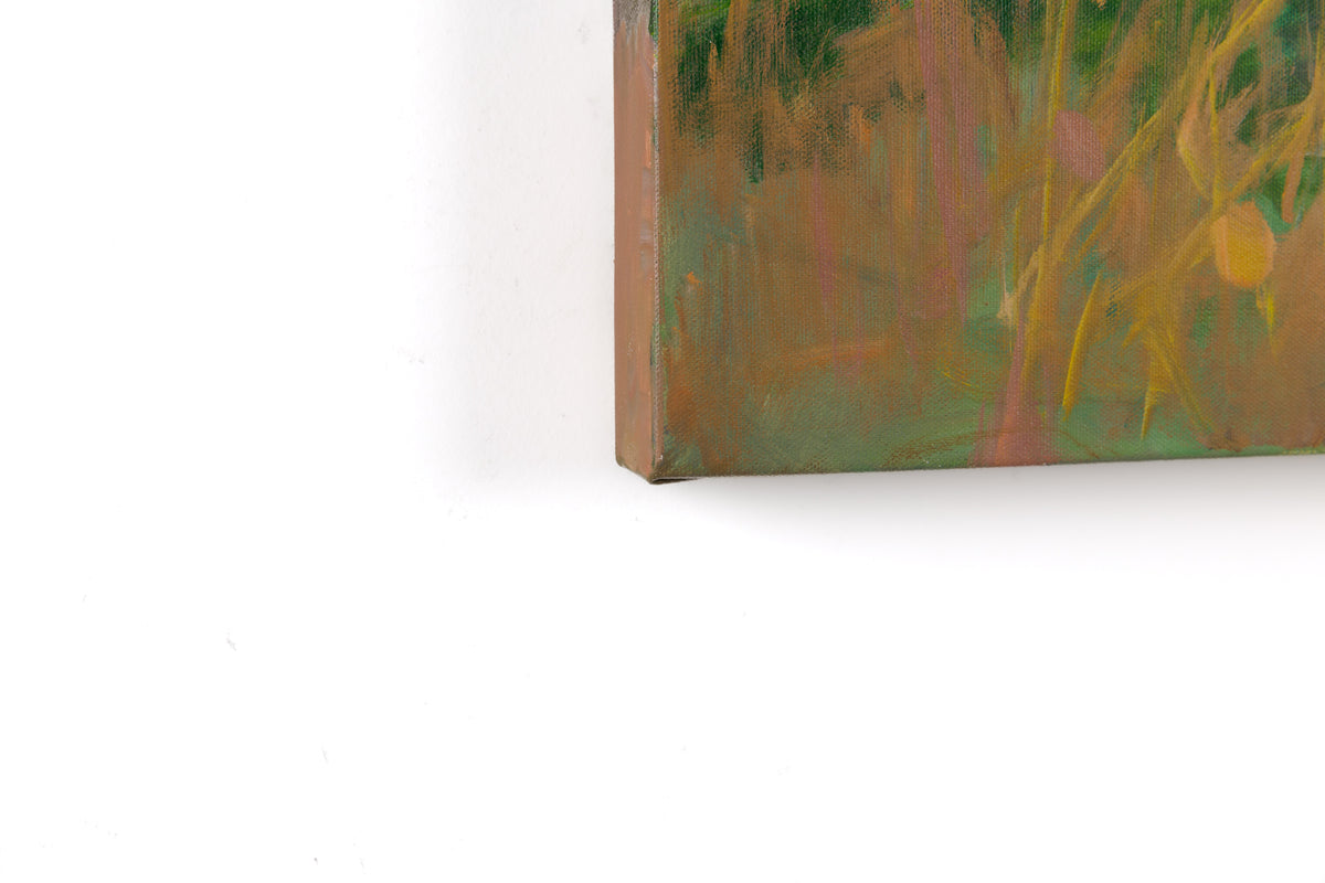 Charles Spratt, "Concerto In Colour," detail view, oil on canvas