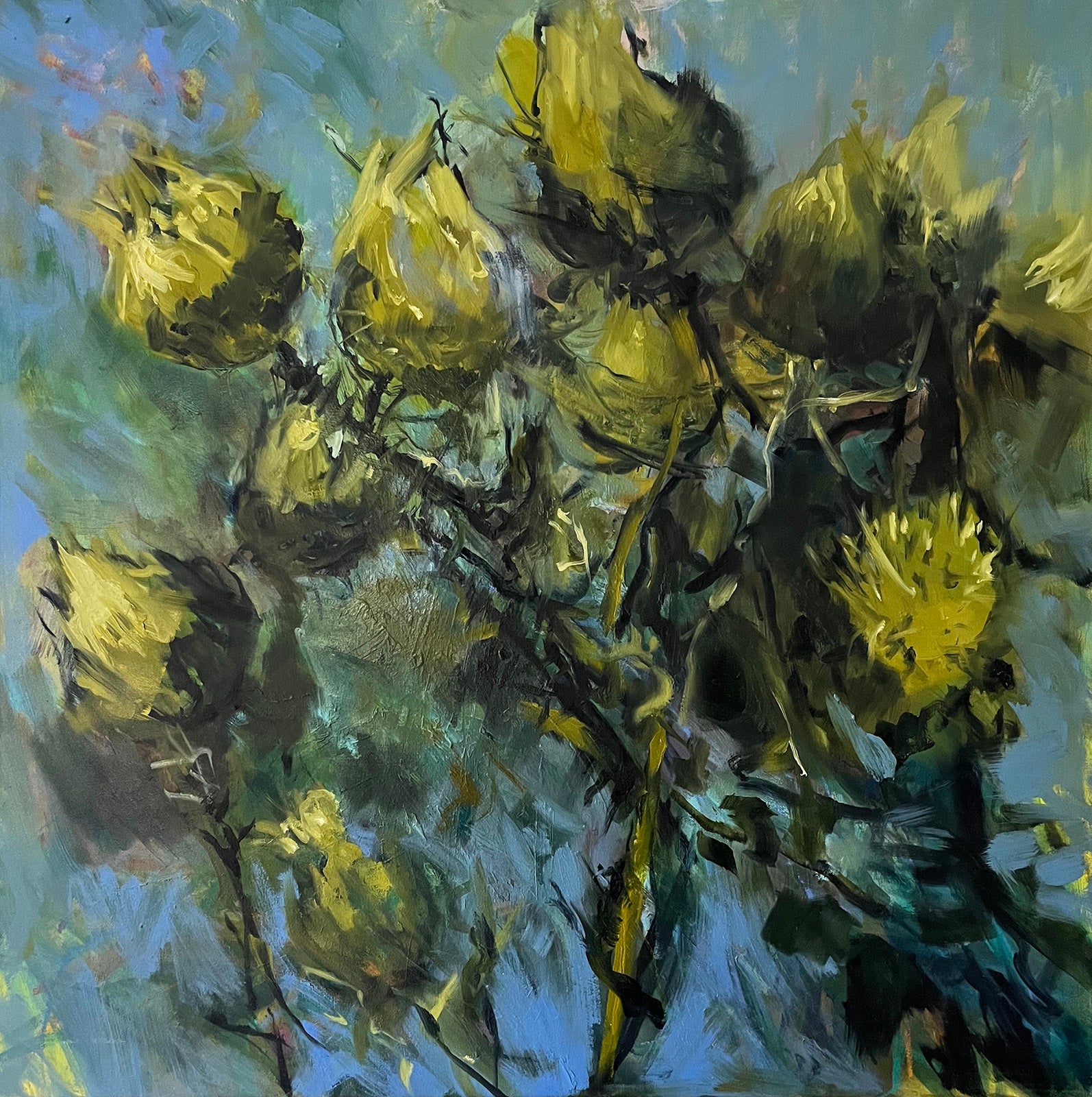 Charred Thistles