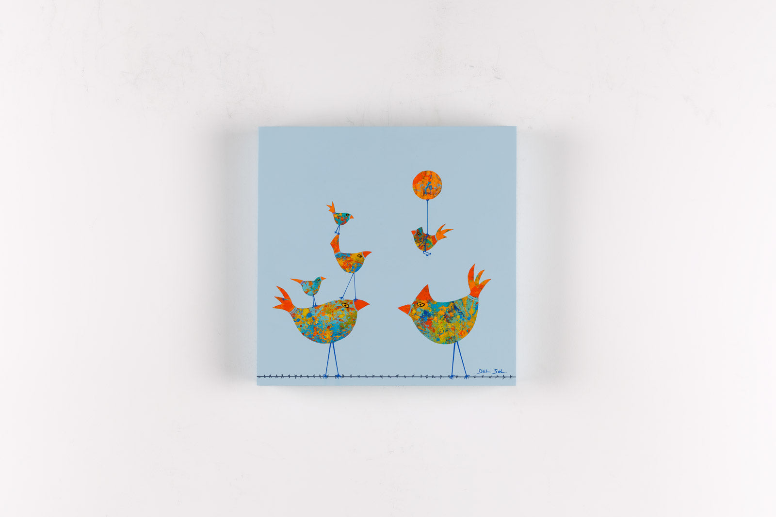 Funky Birds CXXIII: The Gathering Flock