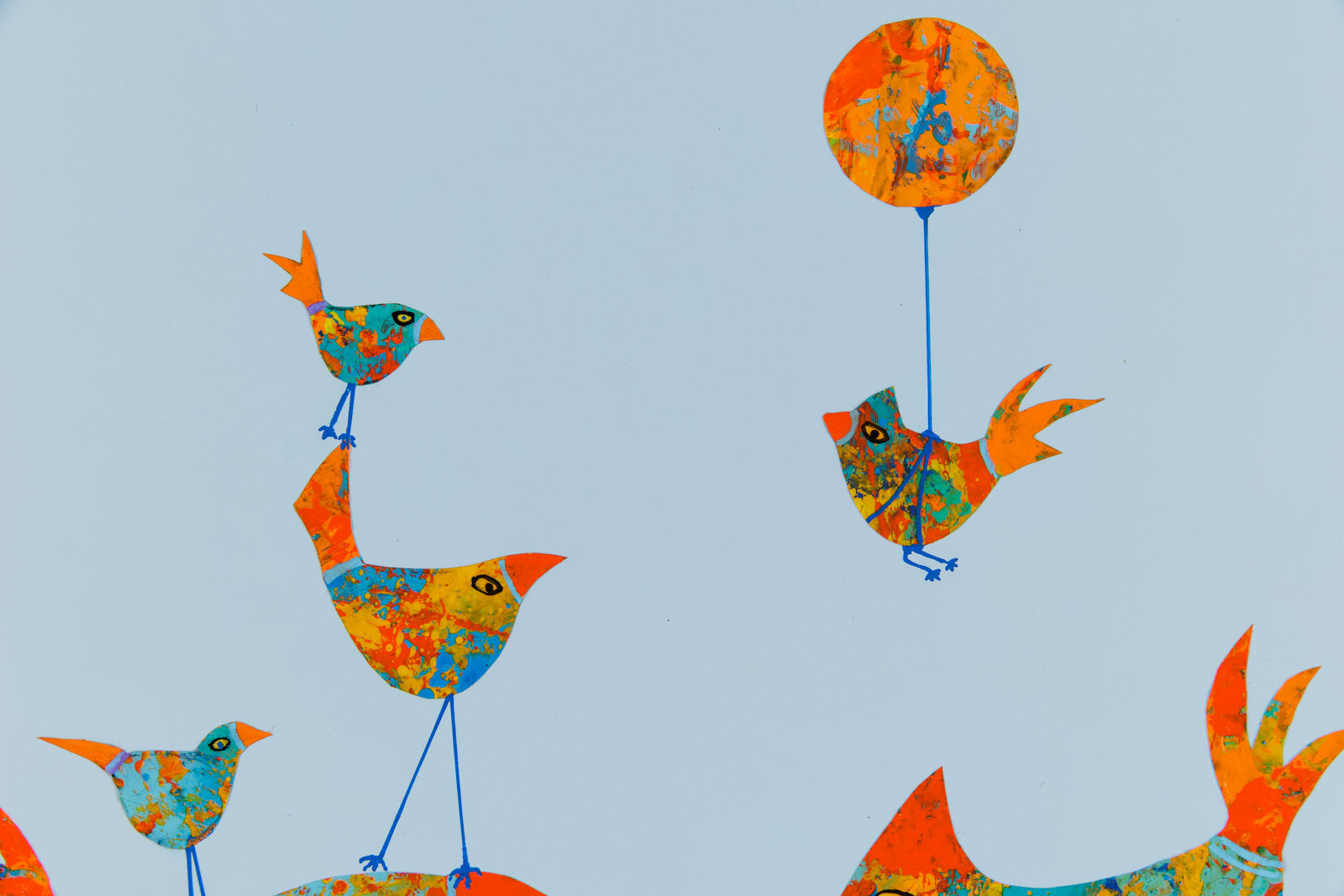 Funky Birds CXXIII: The Gathering Flock