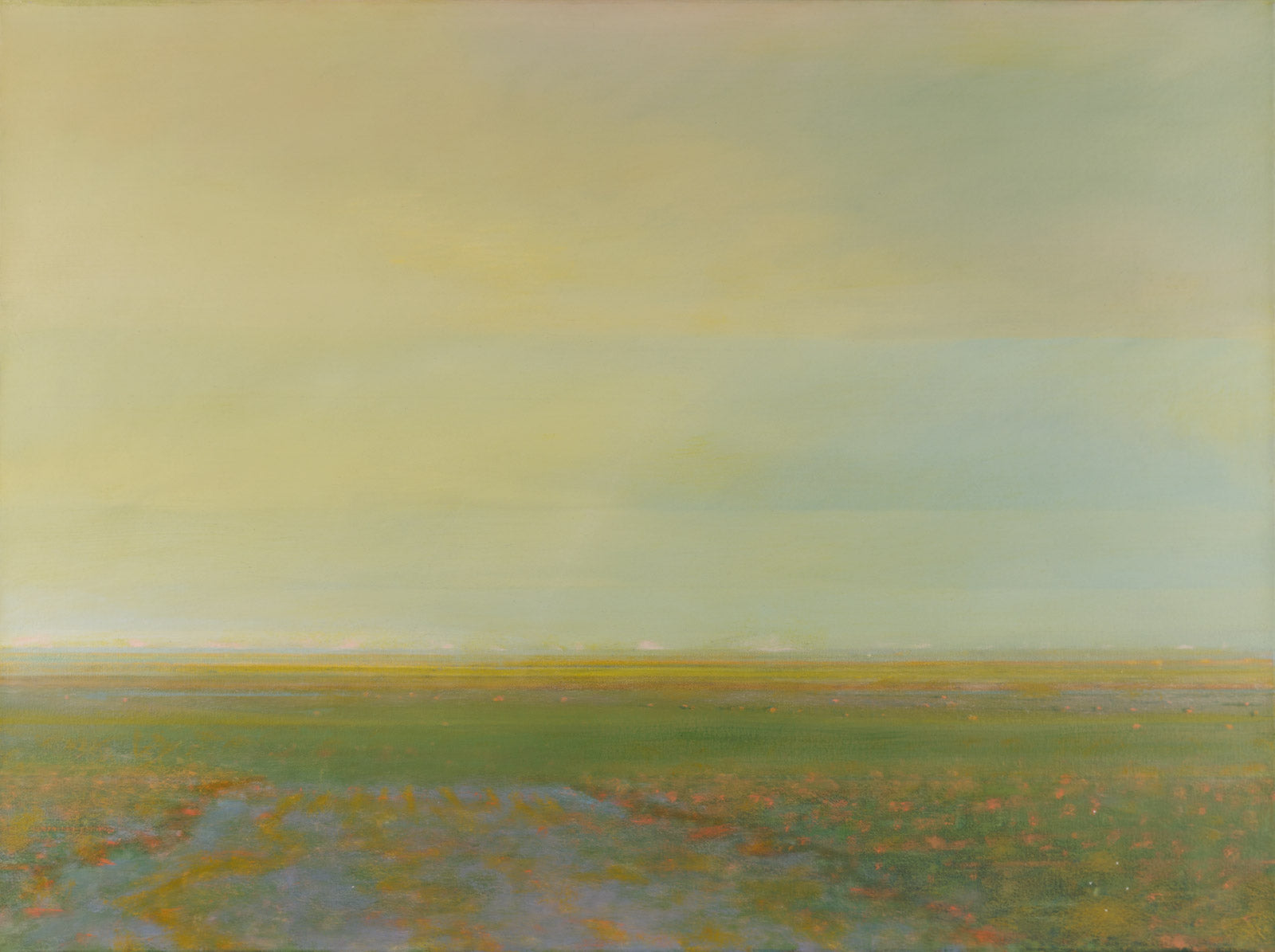 Landscape “Little Cutoff” by Peter di Gesu – oil on canvas.