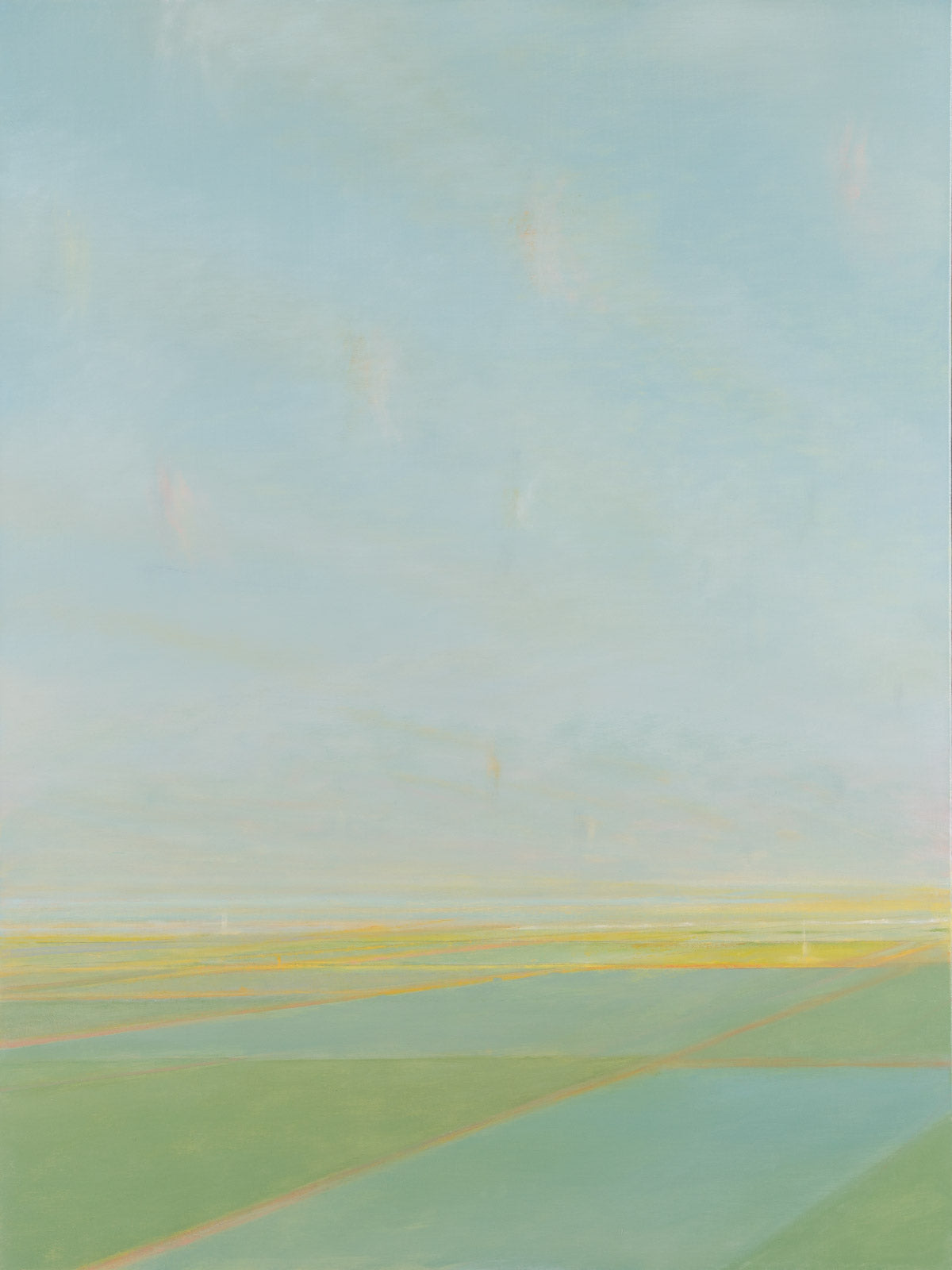 Landscape “Tara (Looking West)” by Peter di Gesu – oil on canvas.