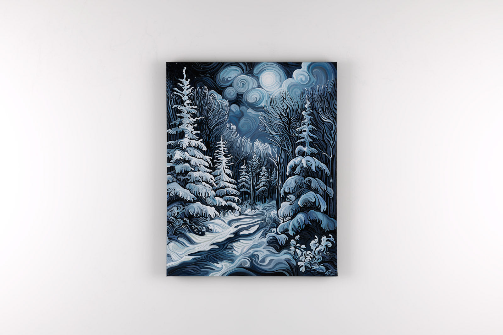 Snowy Path Ahead