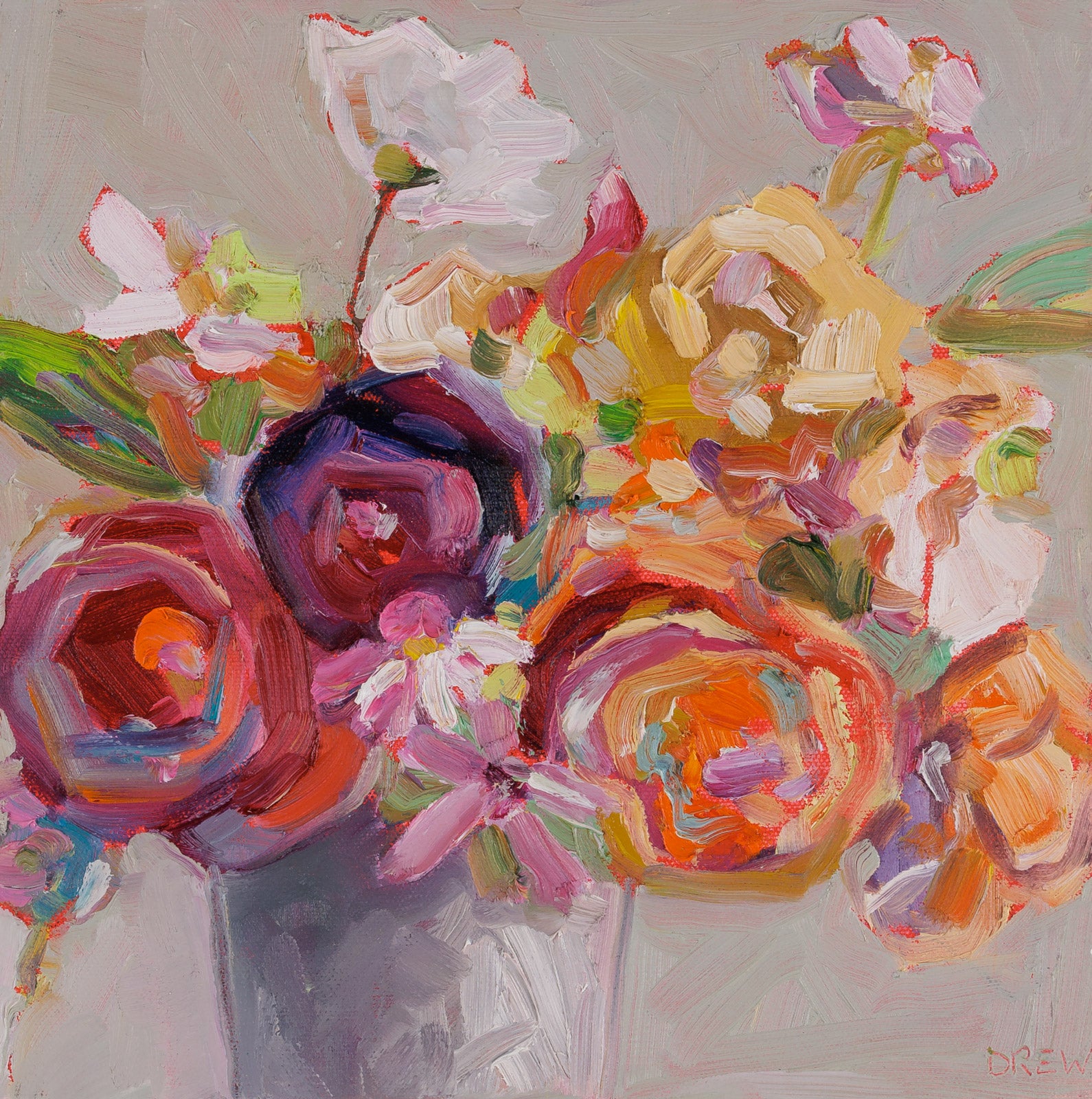 Tranquil by Vanessa Drew - Children, Oil on Canvas