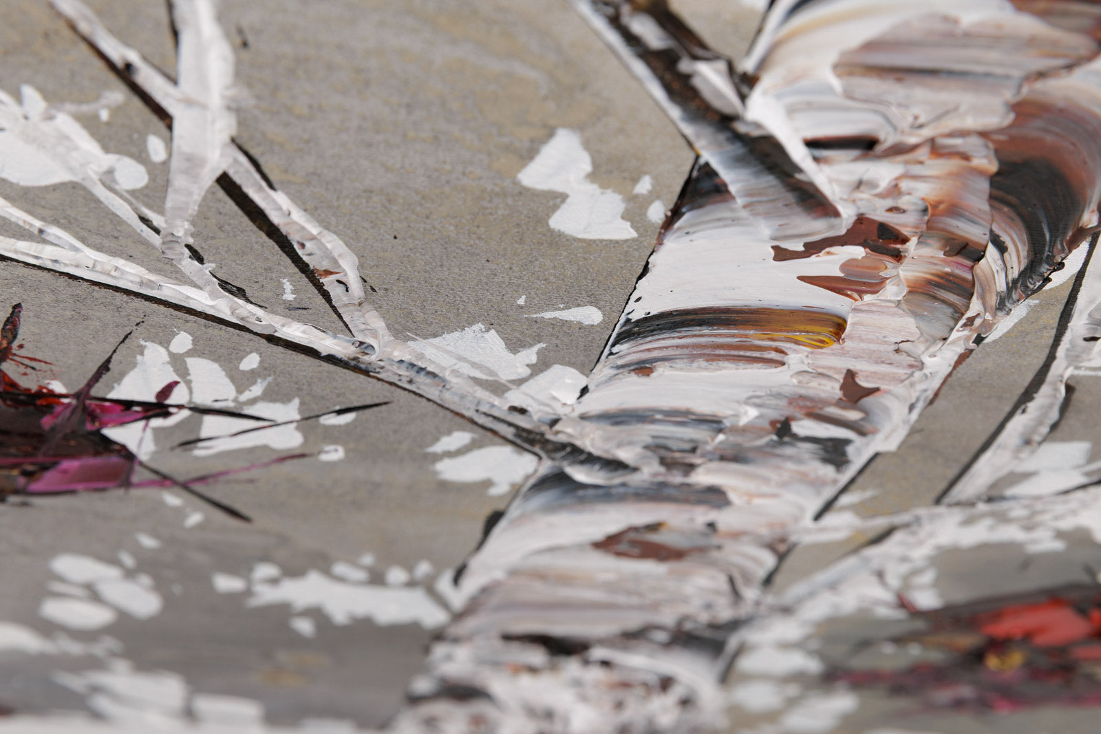 Looking Up Grey & Red 191998