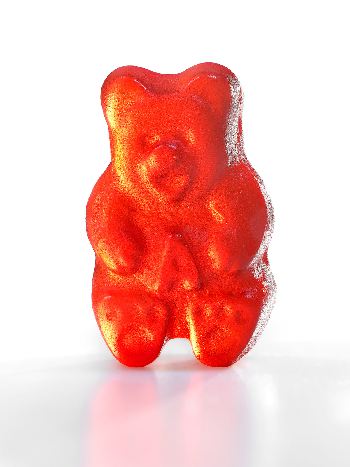 Still-Life “Red Gummy Bear” by Peter Andrew – digital print on paper.