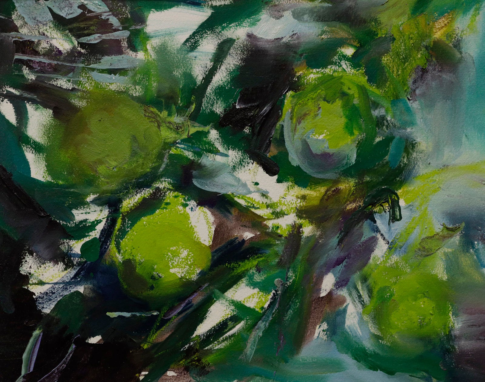 Food & Wine “Figa” by Elizabeth Haney – oil on paper.