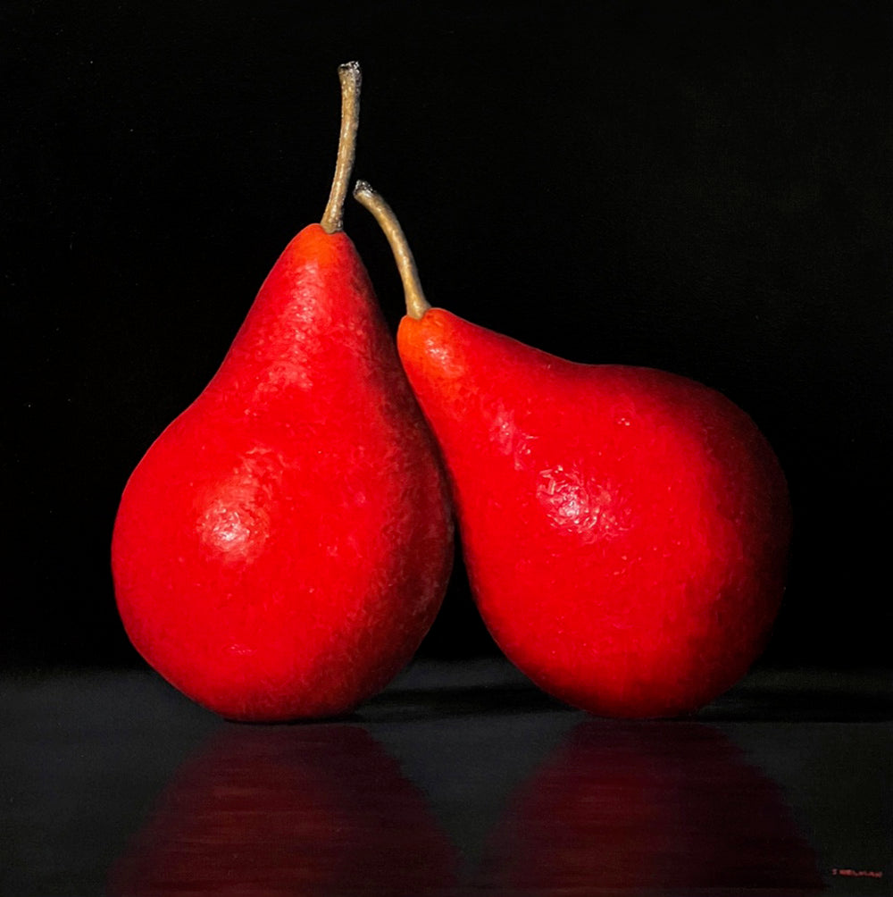 Food & Wine “Lean On Me” by Joanne Helman – oil on canvas.
