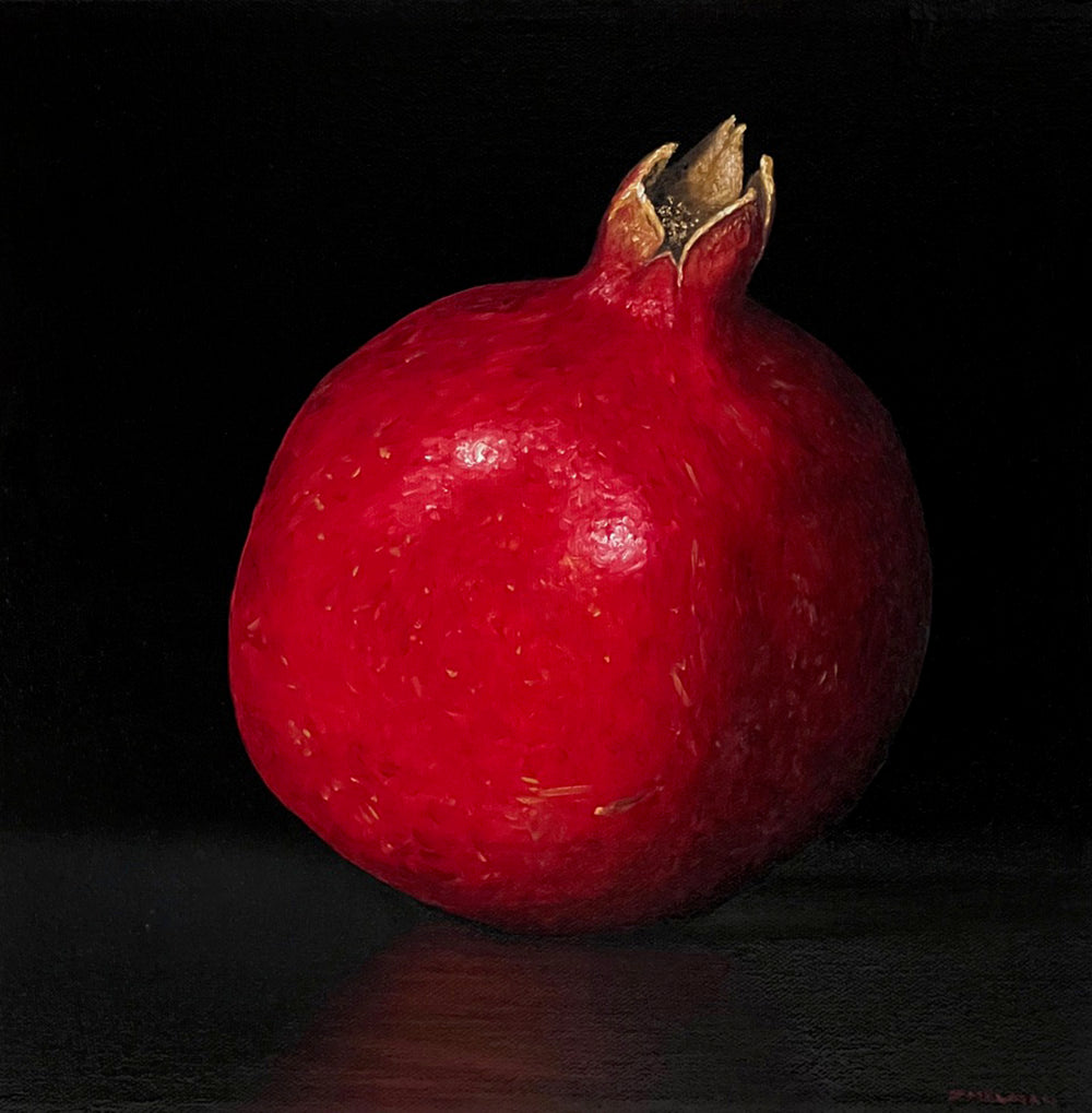 Food & Wine “Pomegranate” by Joanne Helman – oil on canvas.