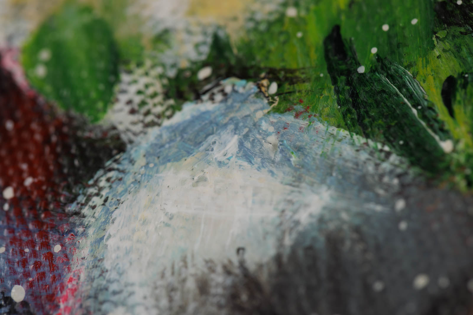 Large Mirror & Two Lamps