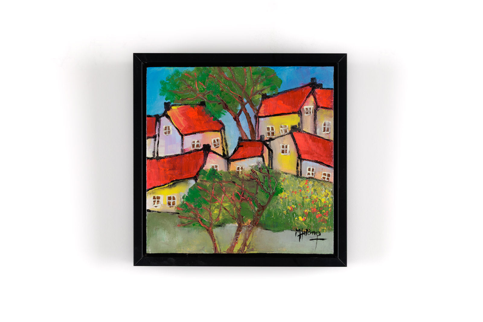 Little Houses With Red Roofs