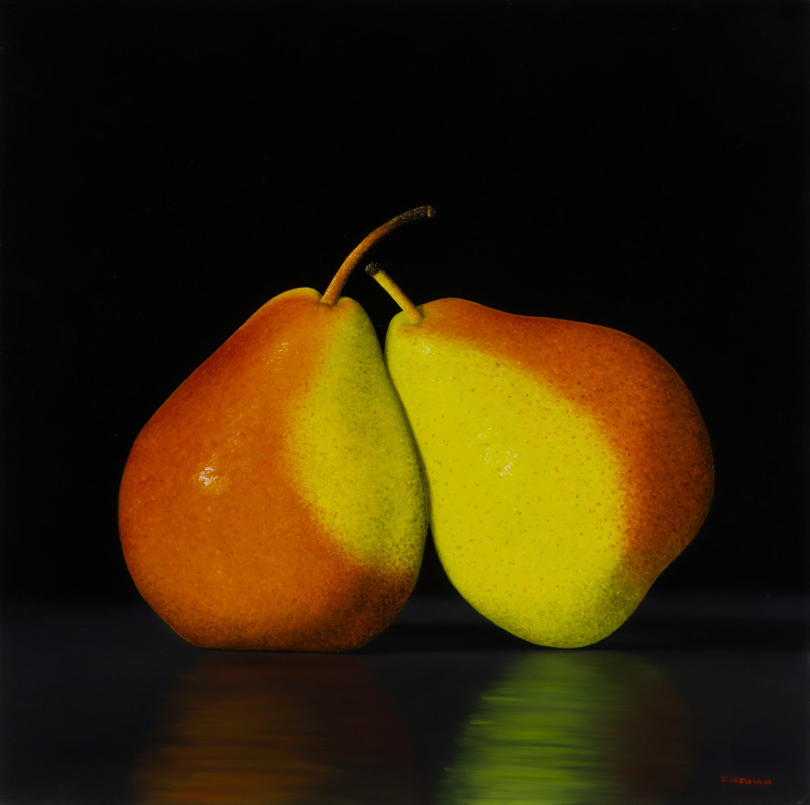 Food & Wine “You Are My Everything” by Joanne Helman – oil on canvas.