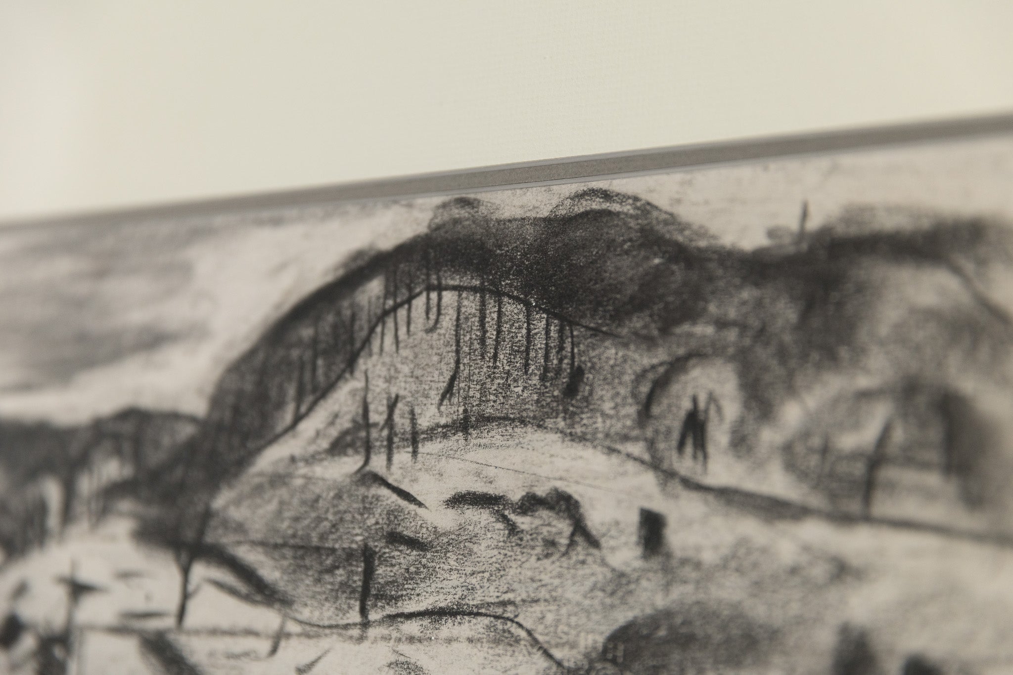 Untitled Landscape Charcoal