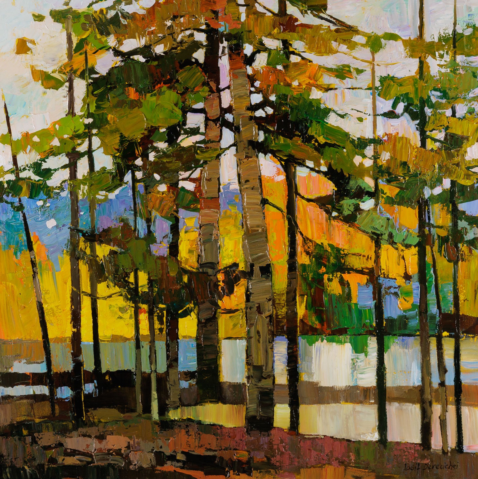 A Peek Through The Pine Trees