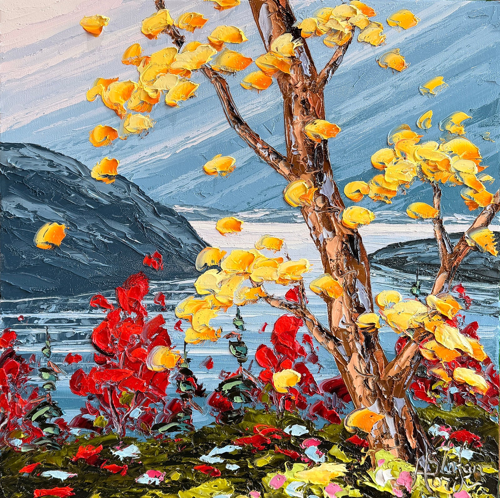 View On Isle Aux Coudres, Charlevoix