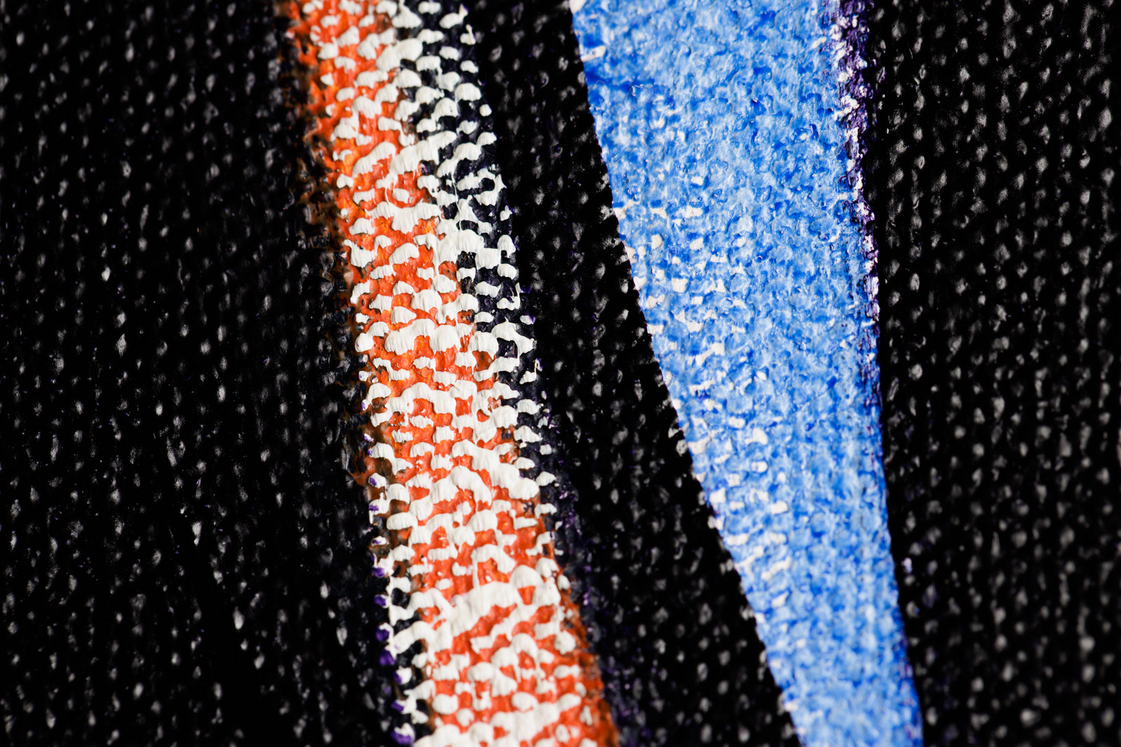 Joanna Aplin, "Life Lines," detail view, oil on canvas