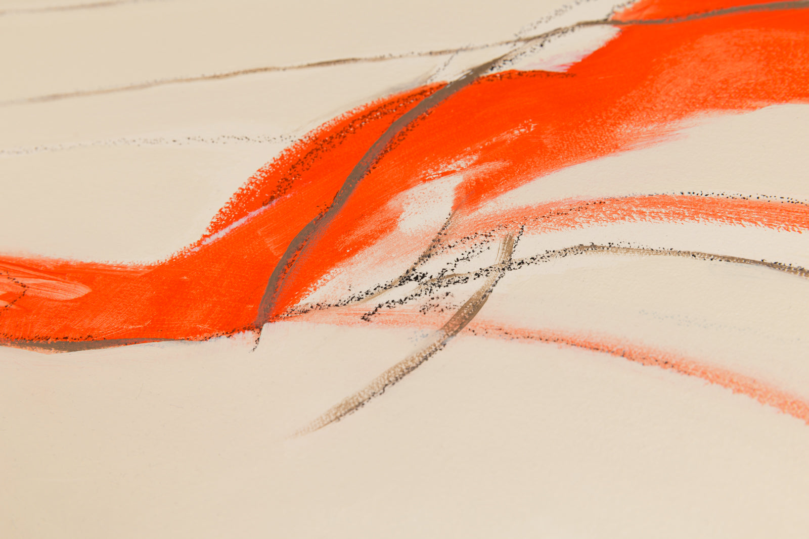 Joanna Aplin, "Rest," detail view, oil on canvas