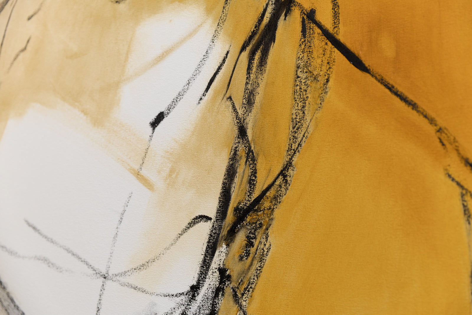 Joanna Aplin, "Alive No. 2," detail view, oil on canvas