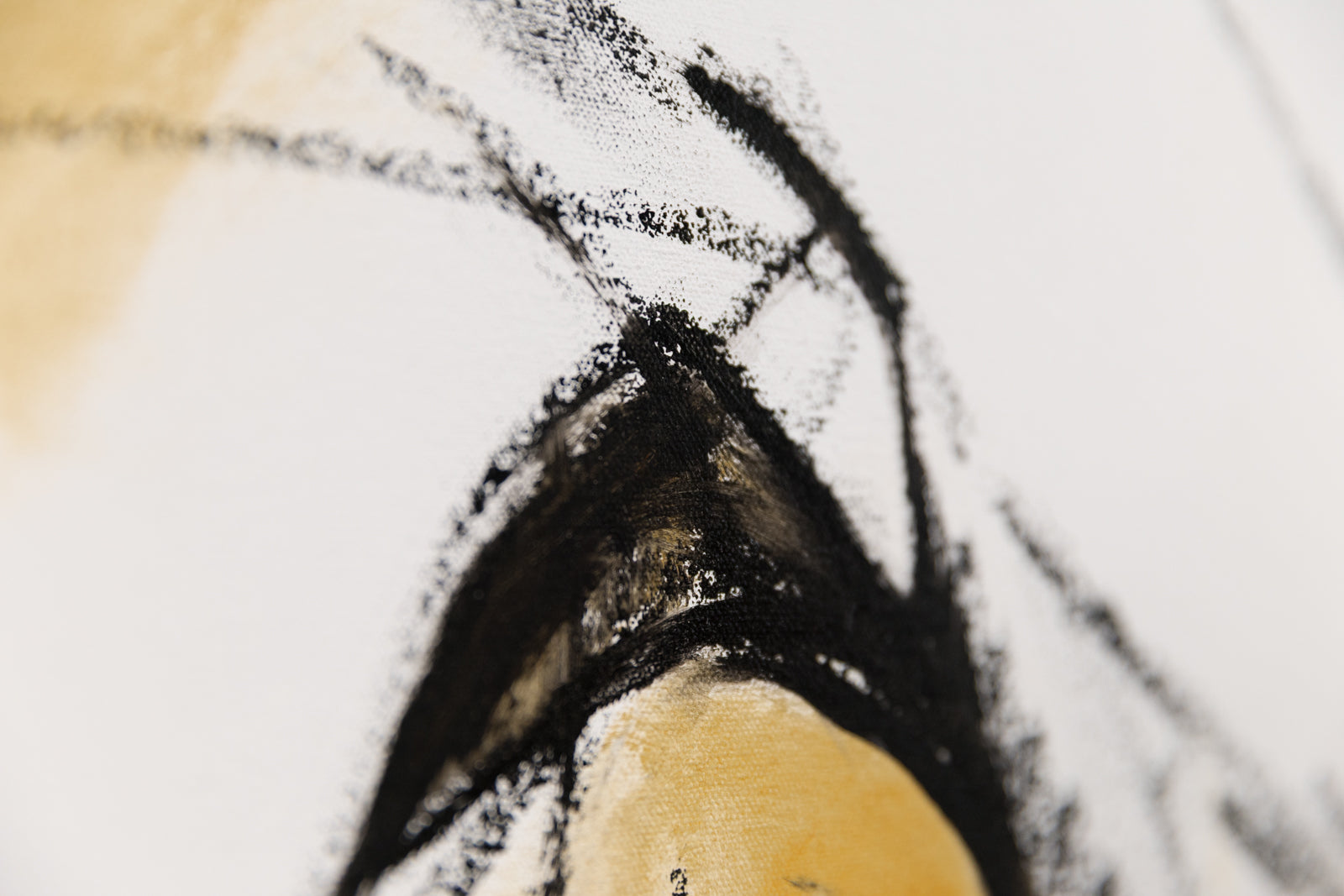 Joanna Aplin, "Alive No. 2," detail view, oil on canvas