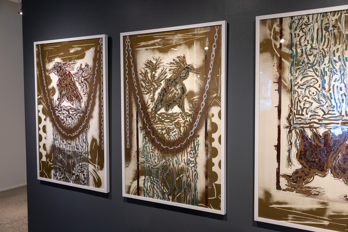 Untitled (Composition made up of 6 panels) 56/75