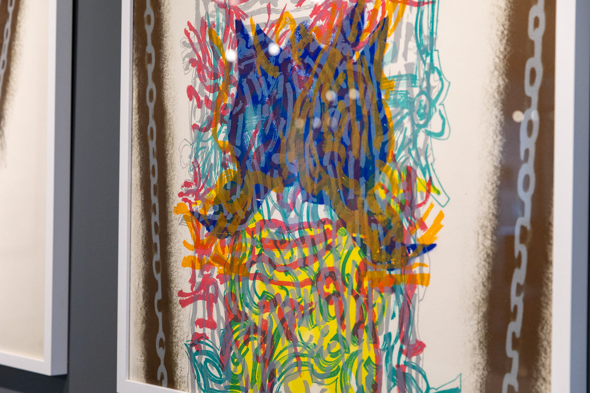 Untitled (Composition made up of 6 panels) 56/75