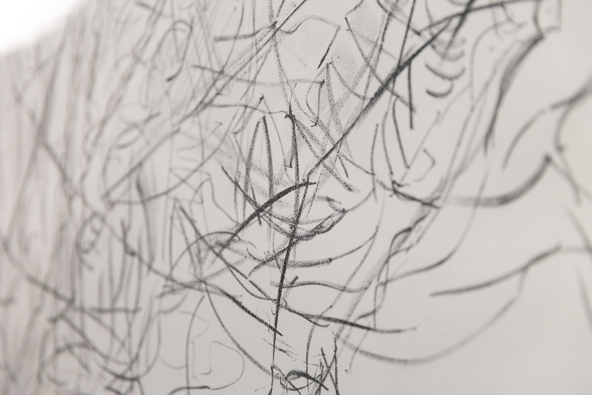 Jean-Paul Riopelle, "Suite Radisson HC/30," detail view, lithograph