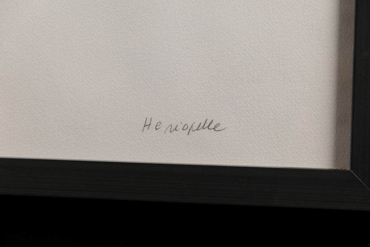 Jean-Paul Riopelle, "Suite Radisson HC/30," detail view, lithograph