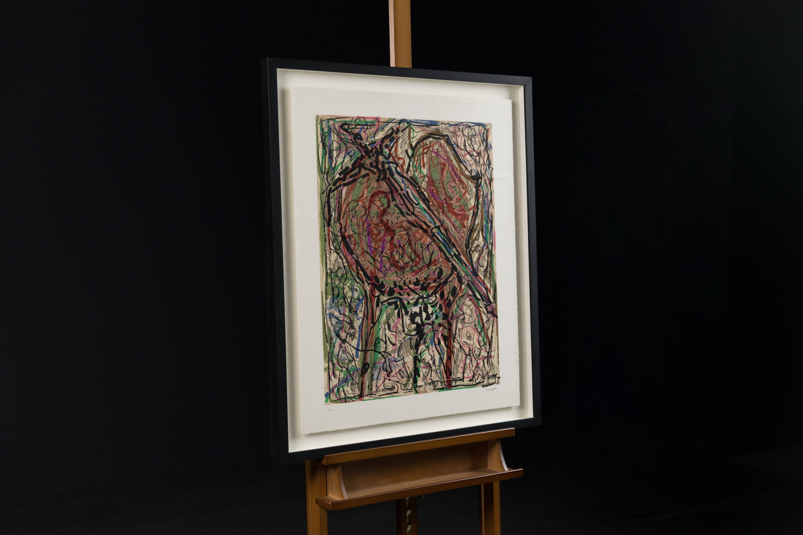 Nude A La Corbeille De Fruits 1953 by Marc Chagall