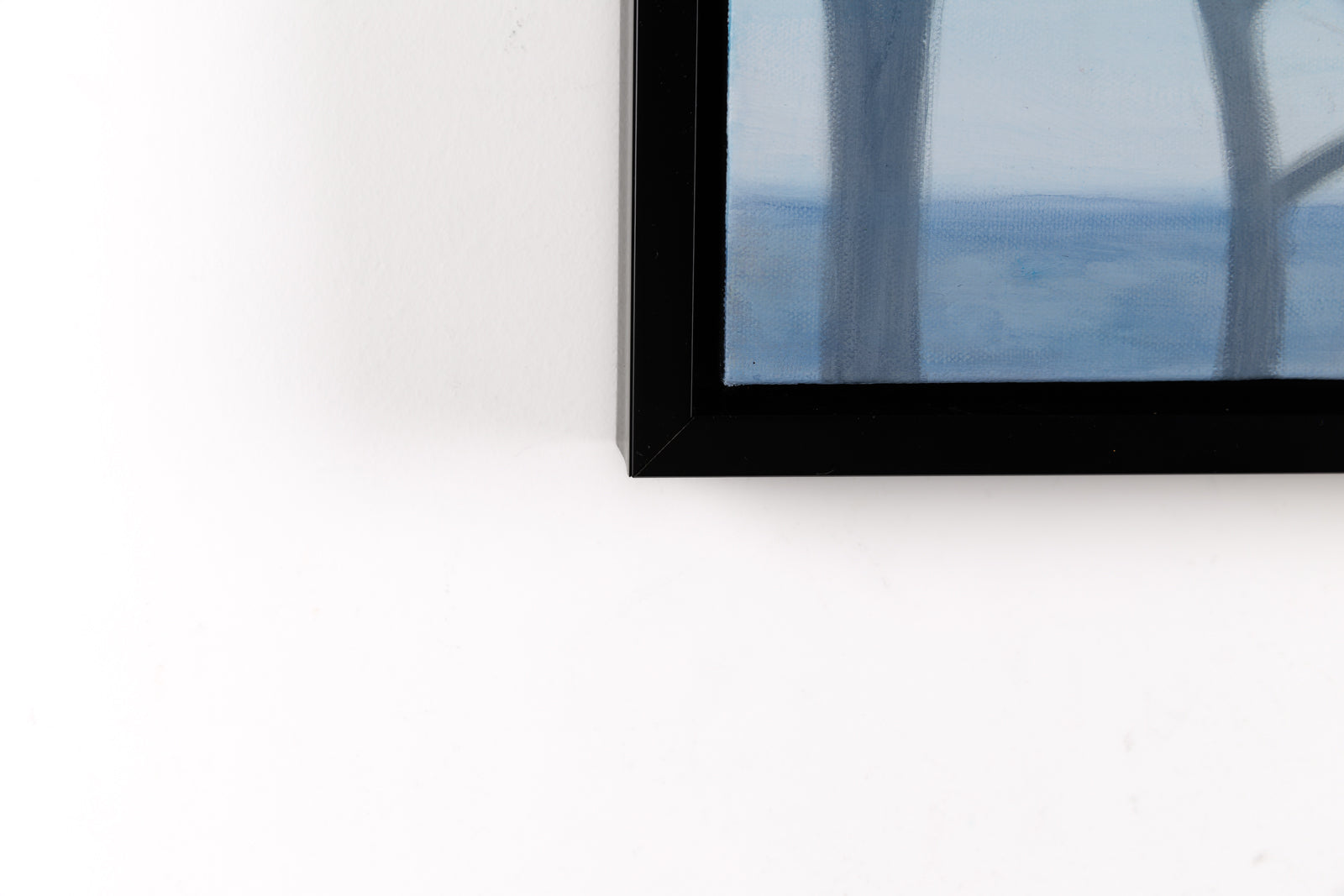 Kim Chase, "Taking Flight," detail view, oil on canvas
