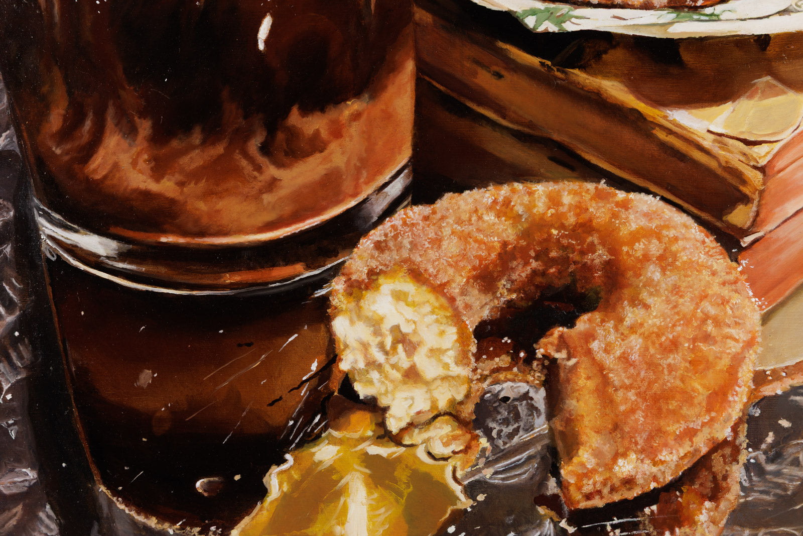 Spiced Sugar Doughnuts & Coffee