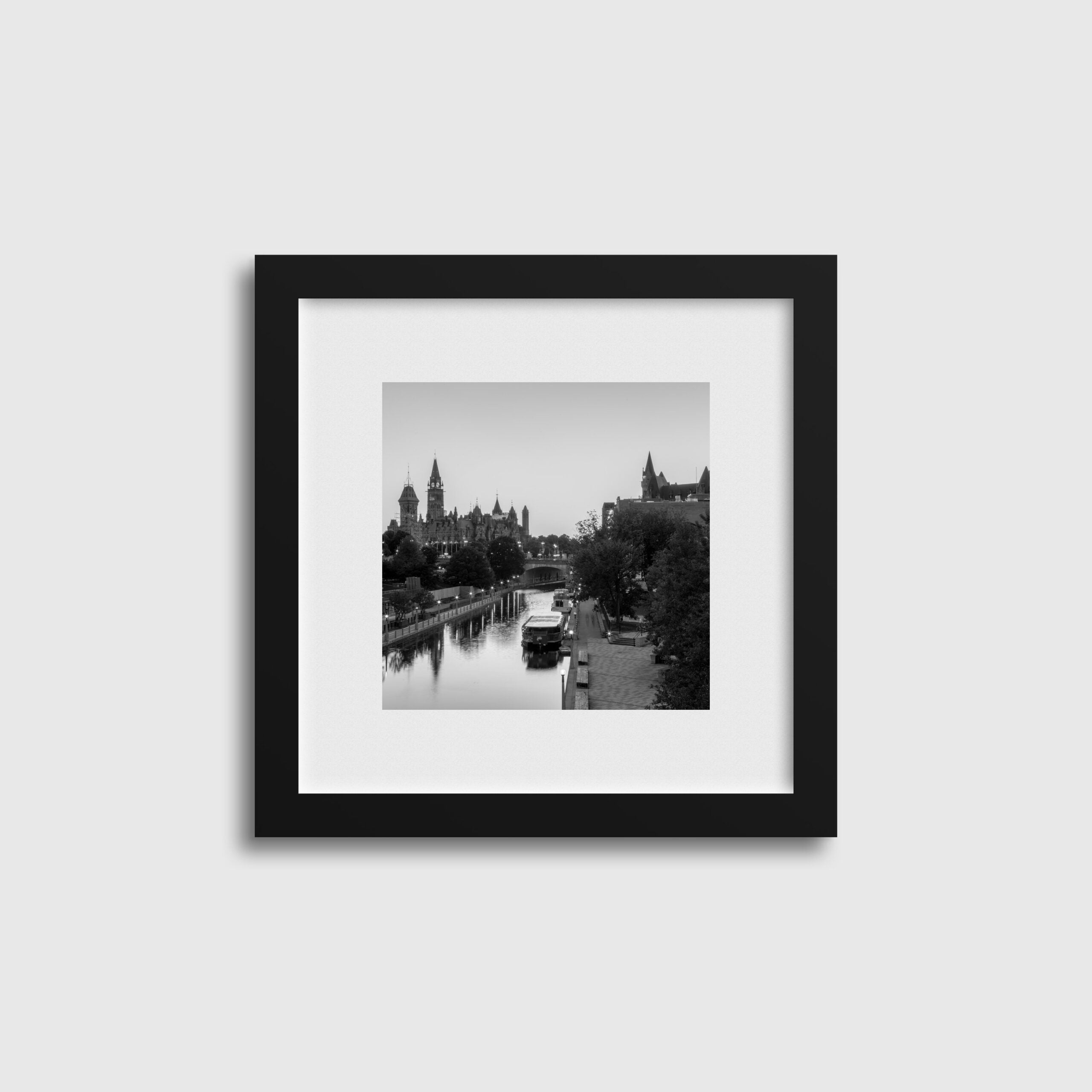 Summer Canal BW